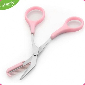 Makeup eyebrow trimmer cutting scissor ,EH06v6q personal care eyebrow scissors