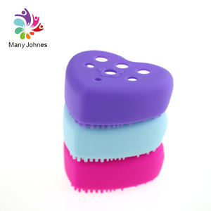 Makeup Tools Cosmetic Heart Shape Silicone Makeup Brush Holder