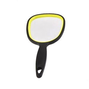 mini size cosmetic pocket makeup mirror with handle