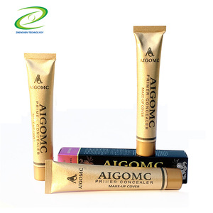 modified skin covering tattoo liquid whitening foundation small gold tube makeup concealer