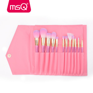 MSQ 12pcs Professional Makeup Brushes Set Synthetic Hair bling Makeup Brushes Cosmetics brochas maquillaje makeup