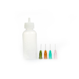 Multi Purpose Precision Soft Squeeze Art Craft Applicator Dispensing JAC Syringe Bottles for Ink Glue Henna cones Paste Paint