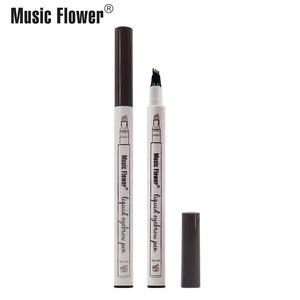 Music Flower Patented Microblading Eyebrow Tattoo Pen Waterproof Fork Tip
