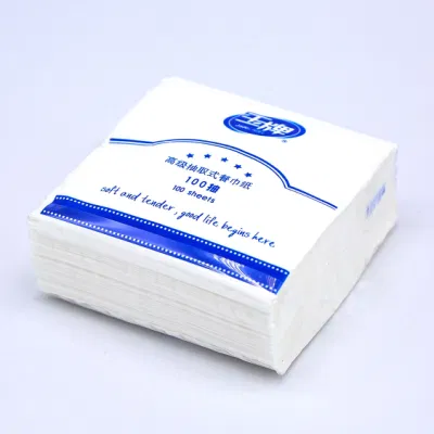 N-V Folding Napkins Paper for Hotel Restaurant Table Dinner