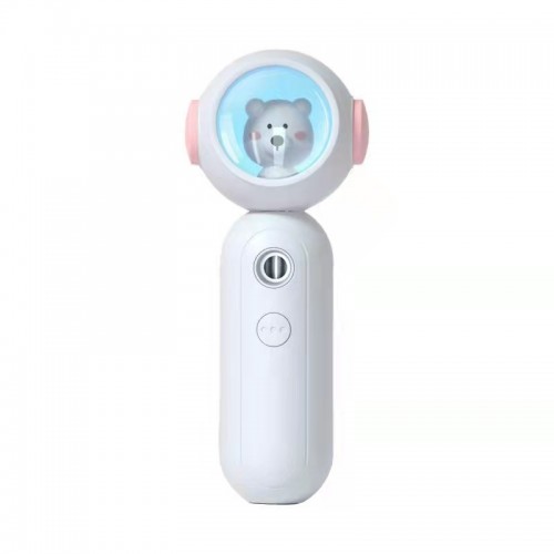 new pattern Handheld portable Nano spray water replenishing instrument Facial humidifier Bear moisturizing beauty instrument