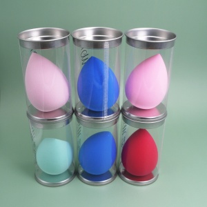 OEM Custom Beauty Cosmetics Blender Make Up Powder Puff Makeup Sponge With Packaging Boxes