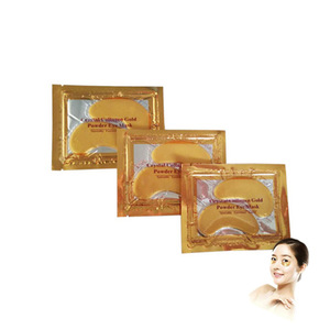 OEM / ODM Wholesale Custom 24k Gold Crystal Collagen Gel Eye Mask