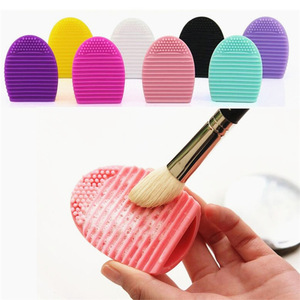 Offer print logo high quality silicone material cheap makeup brush cleaner