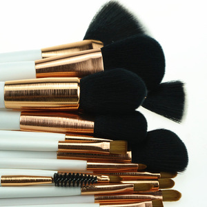 Pink Brushed Makeup Brush Unique Cosmetic tool Kit for Powder Foundation Cream Eyeshadow