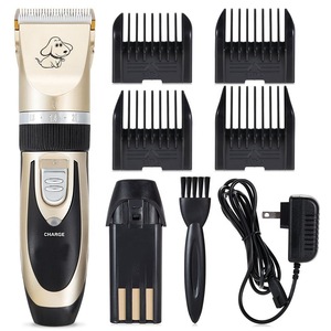 Professional wholesale custom rechargeable electric animal cat dog pet clipper electric pet hair trimmer