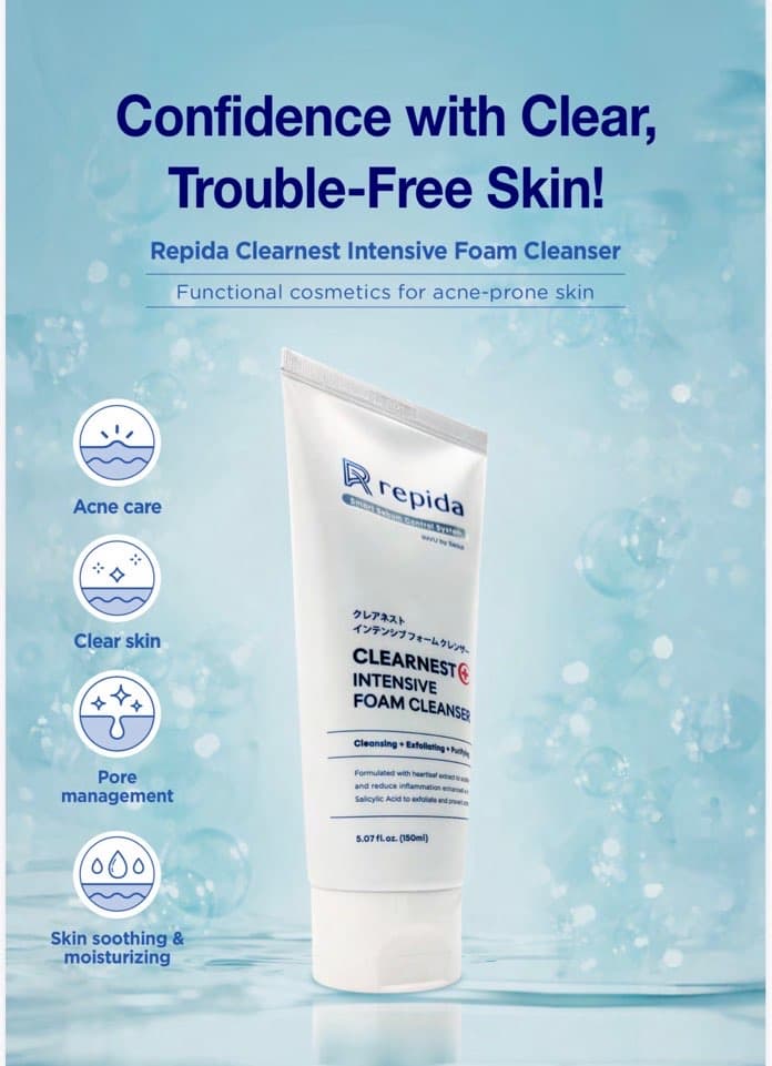 Repida Clearnest Intensive Foam Cleanser