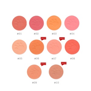 rouge palette powder blush wholesale natural pigmented blush palette private label