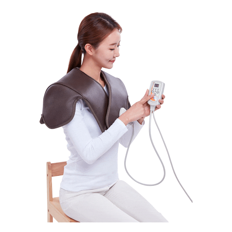 Shoulder thermo-therapist with Bio-Ceramic Stones
