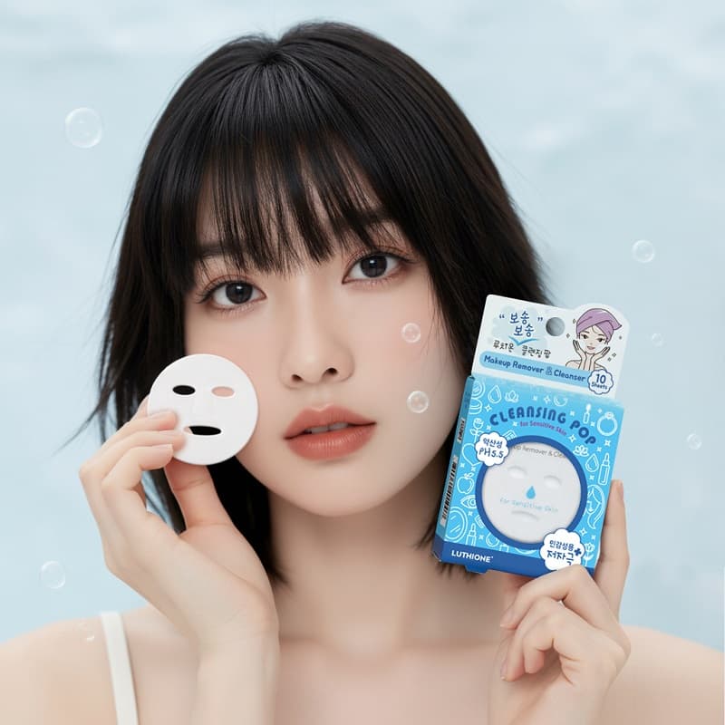 Skin Care,  3 Types of Mildly Acidic Solid Cleansing Sheets