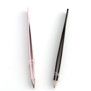 Stainless steel manicure tools eyebrow tweezer eyebrow shaper