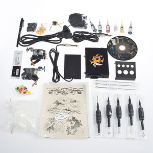 Tattoo Starter Kit 2 Gun Supply Set Equipment Dunhuang