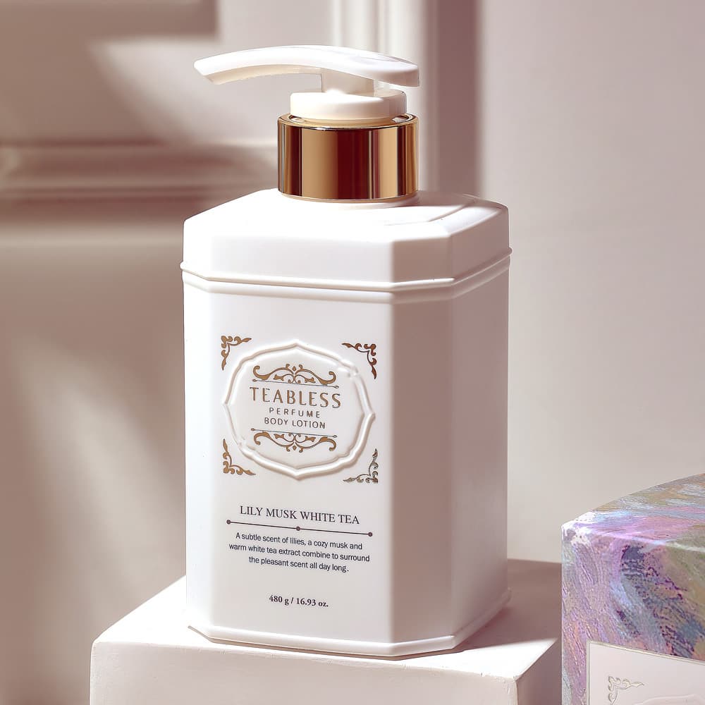 Teabless Perfume Body Wash Lily Musk White Tea 250g