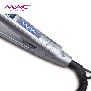 Titanium plate customized 480f/250c degrees hair straightener flat iron