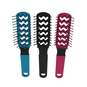Top Sale Small Detangle Vent Brush Tangle Nylon Pins Massage Plastic Hairbrush