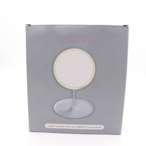 USB Charging Three Color LED Light  Touch Switch  Removable Portable  Desktop Multi-functional 90 Rotation  Makeup Mirror