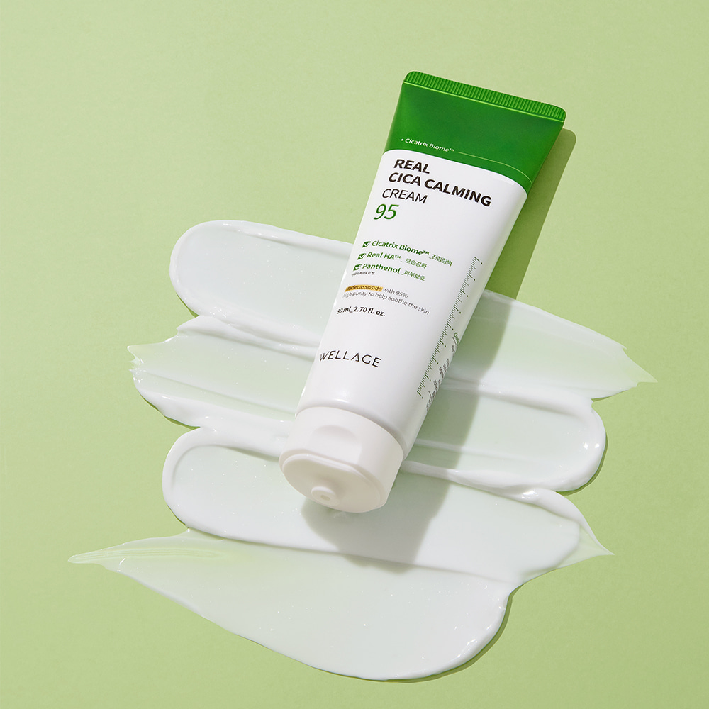 (Wellage) Real Cica Calming 95 Cream 80ml