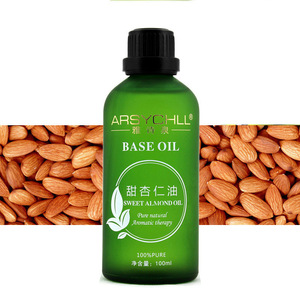 Wholesale Natural 100% Sweet Almond Carrier Oil Base Oil With Private Label