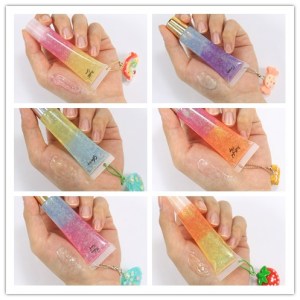 Wholesale OEM shiny jelly makeup your brand private label lip gloss gloss