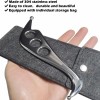 Fashion Unique Design Bird-shaped 304 Stainless Steel Fascia Knife Multifunctional Full Body Muscle Tissue Neck Scraping Blade IASTM Tool Acupressure Massager