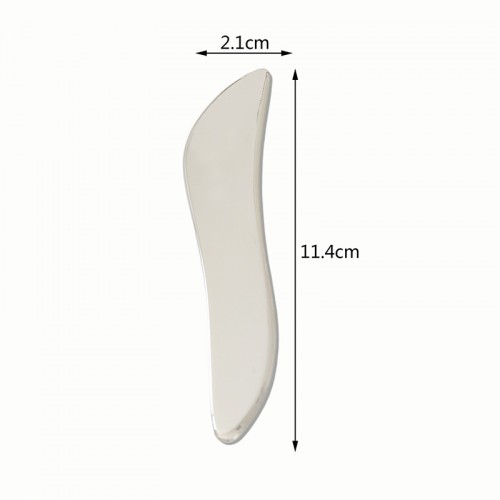 Fashion Simplify Design 304 Stainless Steel IASTM Tool Guasha Board Facial And Body Scraping Knife Muscle Therapy Massager