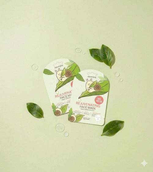 DEWFIERE REJUVENATING FACE MASK - 10 PIECE SET