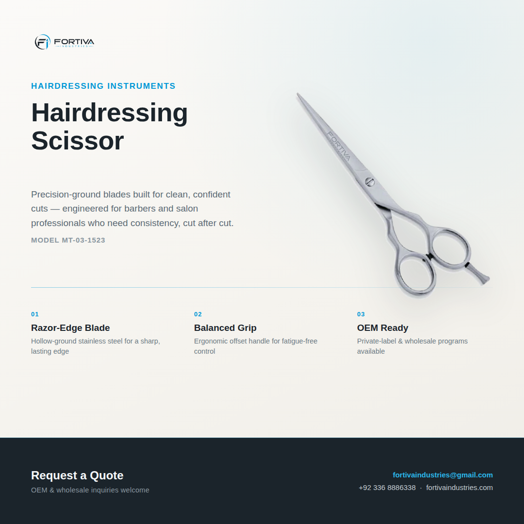 hair dressing scissor