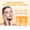 Lakerain VC Radiance Concealer Cream Moisturizing Essence Cream Lightweight Breathable Non-Greasy Face Care for All Skin Types