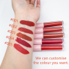 Hot Sale Waterproof Best Matte Liquid Lipstick Matte Long Lasting Matte Lipstick Dark Deep Red Matte Lip Gloss Sale