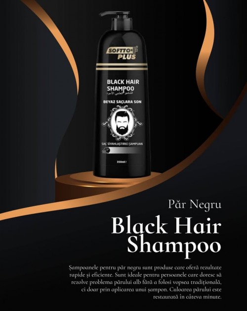 Black Hair Shampoo 350 ml