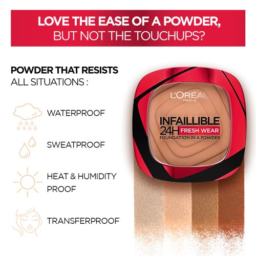 L'Oreal Infallible Fresh Wear Foundation Powder