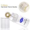64 Hydra Needles Gold Micro Needle Derma Roller Stainless Steel /Hydro Roller