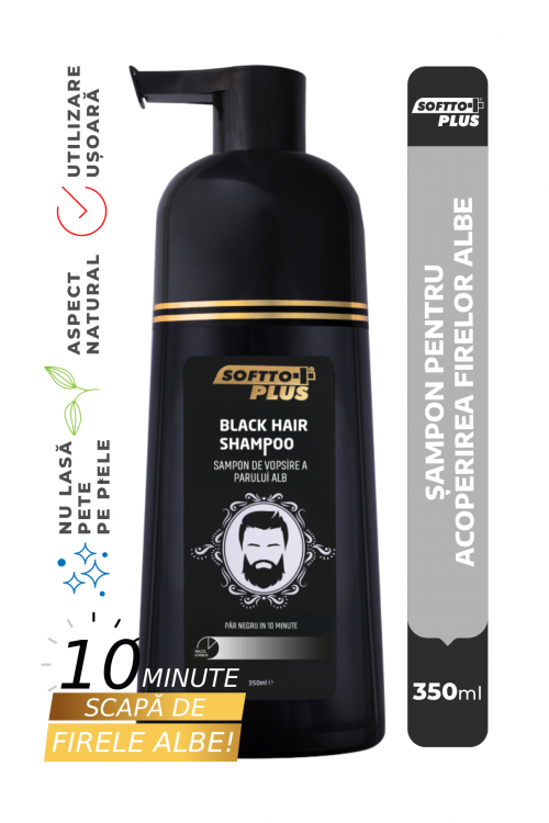 Black Hair Shampoo 350 ml