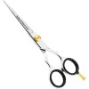 Professional Hair Salon Scissors 6.5 Inch with Sword Blade Barber Scissors Japanese 440C Hair Shears