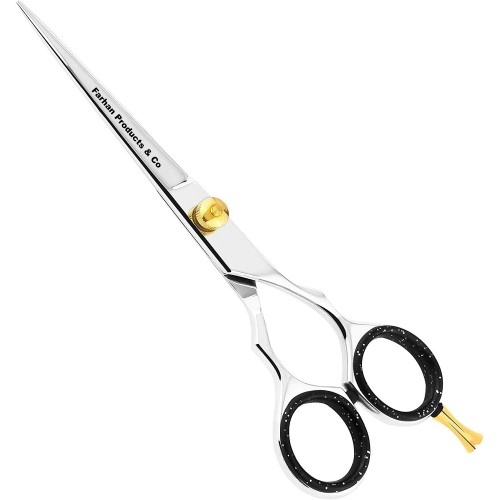 Professional Hair Salon Scissors 6.5 Inch with Sword Blade Barber Scissors Japanese 440C Hair Shears