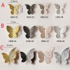 3D NailS Art Stickers Metal Butterfly Decoration For Nail Decor Fashion Top Salon Designer Factory Supplier Wholesaler