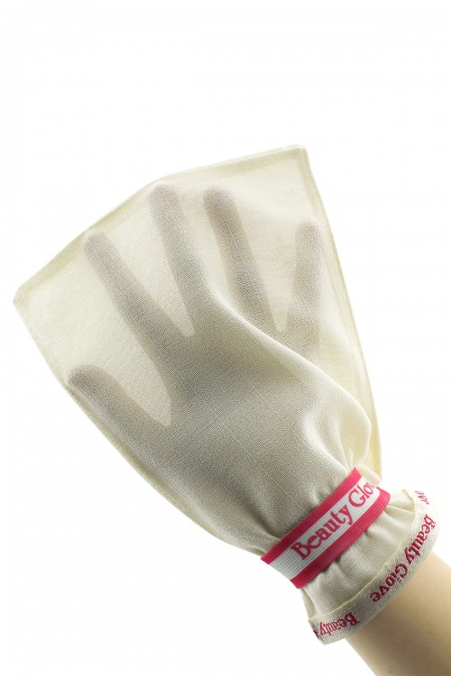 The Beauty Glove %100 Floss Exfoliating Thick Bath Mitt