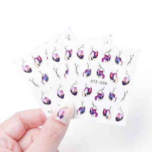 1pcs Nail Sticker Butterfly Flower Water Transfer Decal Sliders for Nail Art Decoration Tattoo Manicure Wraps Tools