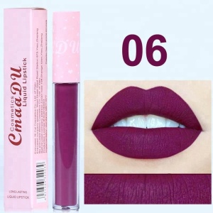 2018 CMAADU Matte or glitter lipgloss make your own lip gloss liquid lipstick