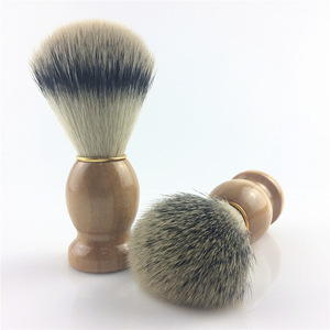 2018 Luxury soft synthetic hair mens grooming shaving brush wholesale