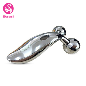 2020 High Quality Facial care Face Body Roller Massager 3D Reface Massager Y-shape Roller Sliver facial massager roller