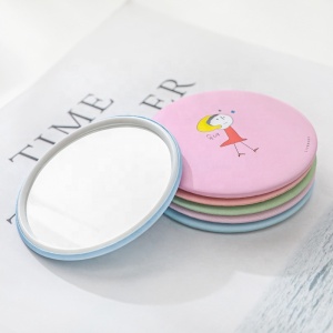 2021Wholesale Private Pocket Small Makeup Mirror with Custom Personalized Logo