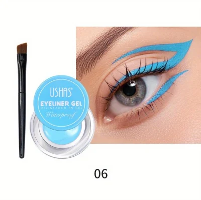 2023 Hot Sale 6 Color Color Creamy Eyeliner Ultra-Fine Eyeliner Eyebrow Gel Eye Makeup Makeup Eyeshadow Gel Cream