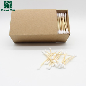 300pcs double head bamboo stick  cotton buds daily use swab