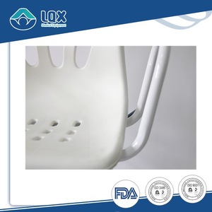 360 degree Stainless powder coated bath swivel chair