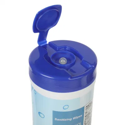 60/80/100PCS Sterilized Disposable Wet Tissue Bottle Barrel Anti Bacterial Desinfecting Wet Wipes